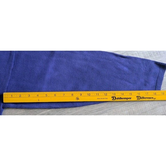 Vintage Sloop Jones Tie Dye Art Artsy Long Sleeve Shirt Cardigan S/M Button Down - Picture 7 of 7